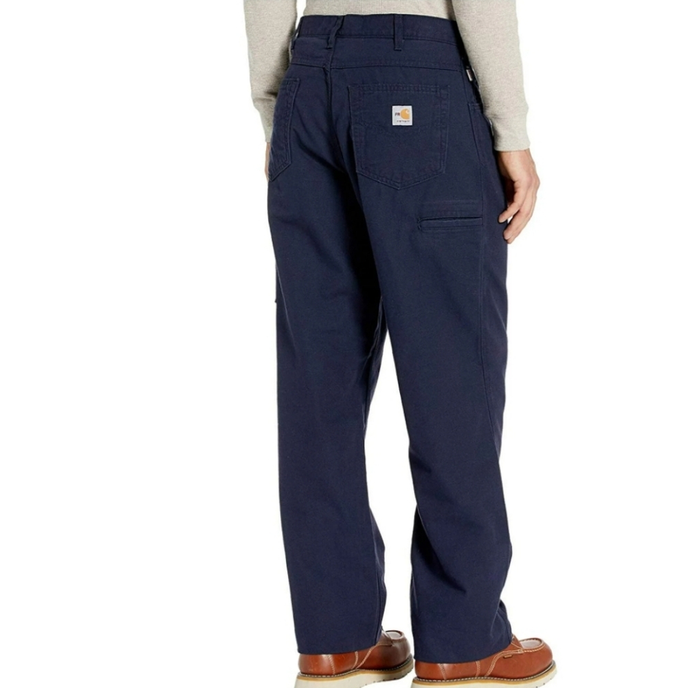 CARHARTT FR CAT Canvas Utility Work Pants  Original Fit Navy Men's 38x30 NWT
